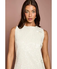 Coast Women's Sequin Bow Detail Mini Shift Dress