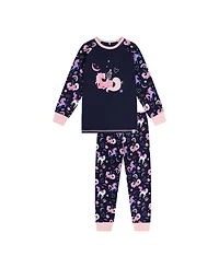 Deux par DeuxKids&baby(2T-5T) Toddler Girl Cotton Two Piece Pajama Set Unicorn Print
