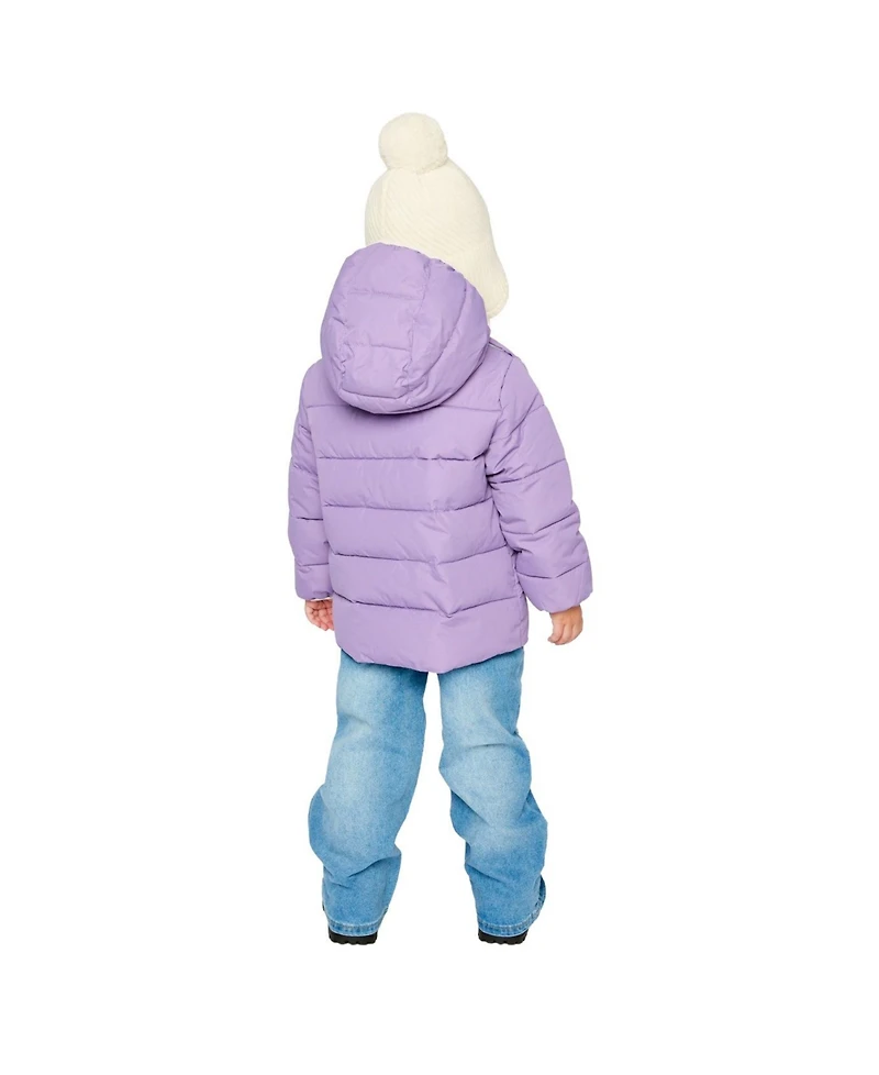 Deux par Toddler Girls (2-5) Winter Jacket Adapted for Car Seats