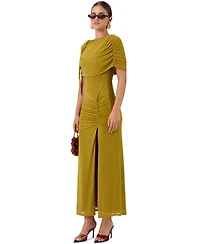 Ivy Mesh Midi Dress