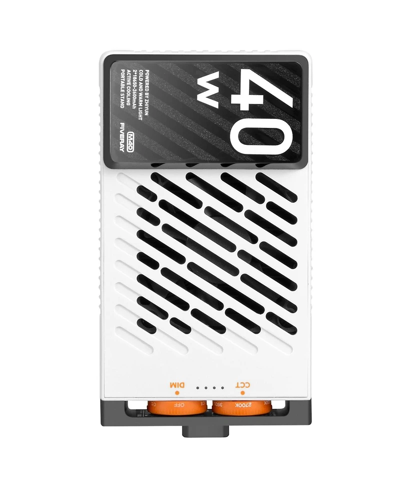 Zhiyun Fiveray M40 40W Bi-Color Pocket Led Light with 10000mAh Portable Power Bank