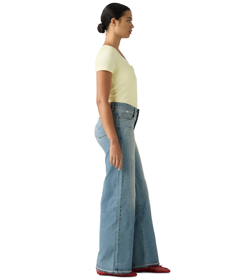 Levi's Women's 318 Shaping Stellar-Stretch Wide-Leg Jeans