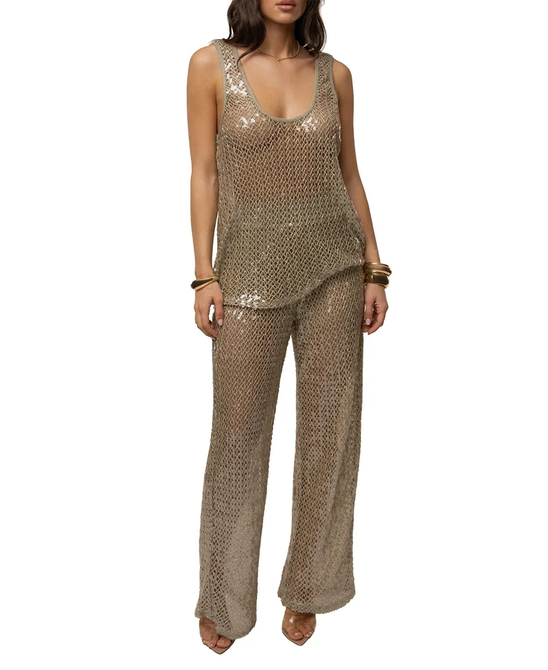 Jluxlabel Women's High Seas Sequin Pant