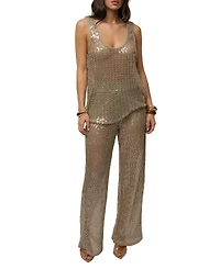 Jluxlabel Women's High Seas Sequin Pant