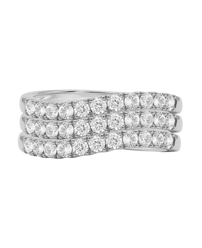 Macy's 3-Piece Lab Grown Diamond Ring Set (1 ct. t.w.) 14k Yellow Gold