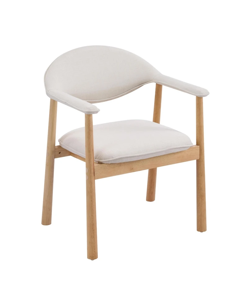 Boyel Living 2-Piece Modern Dining Chairs with Arms