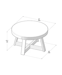 Sunset Living Furniture Classic Round Coffee Table