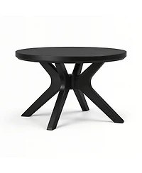 Sunset Living Furniture 30" Round Coffee Table with Cross Legs