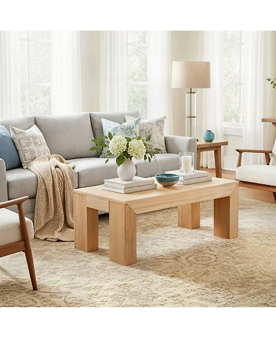 Sunset Living Furniture Modern Rectangular Coffee Table