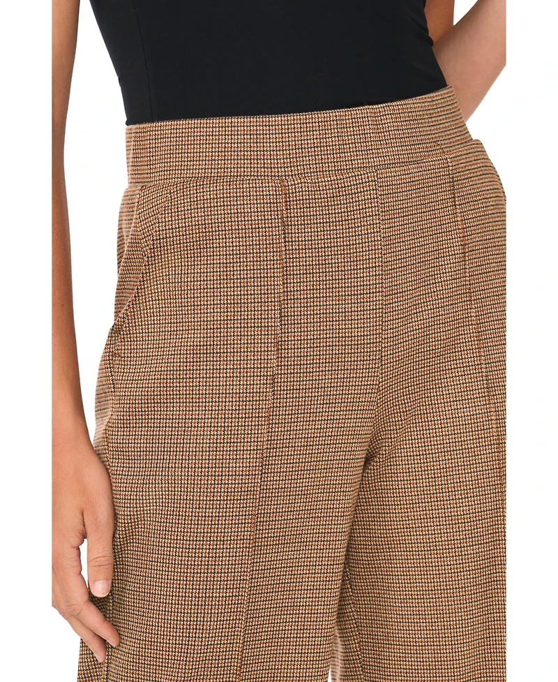 Vince Camuto Women's Pull-On Pintuck Wide-Leg Pants