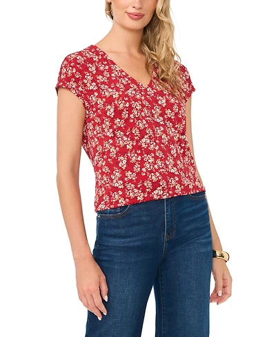 Vince Camuto Women's V-Neck Short-Sleeve T-Shirt