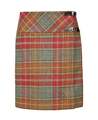 Celtic & Co. Women's The British Celt Kilt Plaid A-Line Wool Skirt