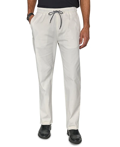 Society of Threads Men's Regular Fit Solid Drawstring Pants