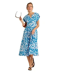 Brakeburn Women's Ranieli Floral Print Midi Dress
