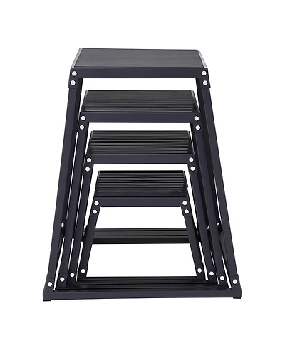 Vevor Plyometric Jump Box Fitness Exercise Plyo Box Step Cross