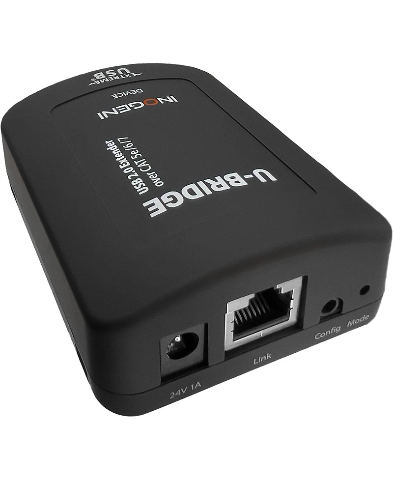 Inogeni U-bridge Single-Port Usb 2.0 Extender, 330' Range