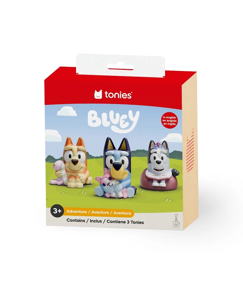 Tonies Bluey Tonie Imagination & Creative Play 3-Piece Figurine Set, Ages 3+