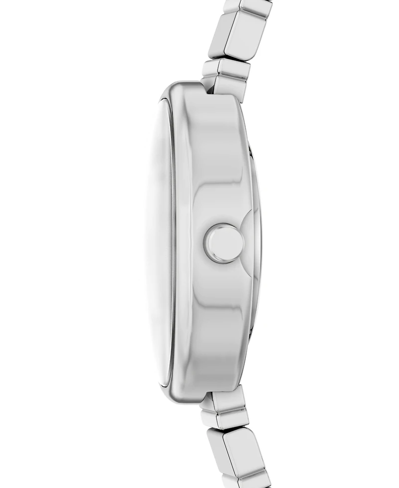 Skagen Women's Anita Oval Quartz Two-Hand Silver Stainless Steel Watch 20mm