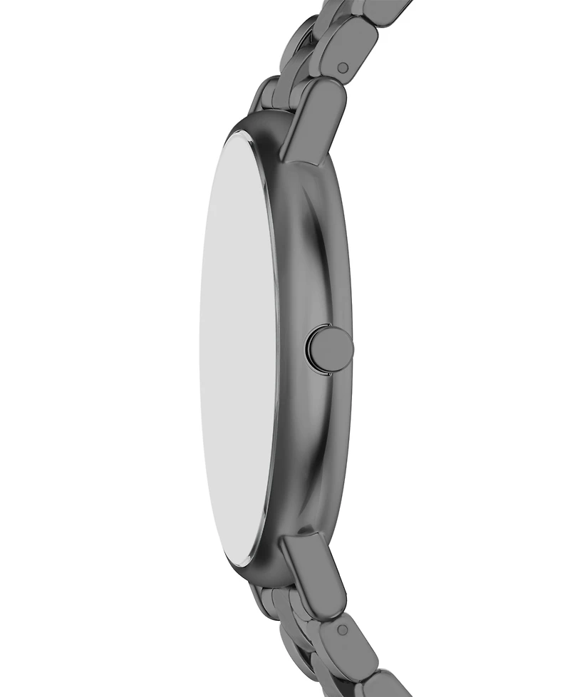 Skagen Men's Signatur Quartz Three-Hand Gunmetal Stainless Steel Watch 40mm