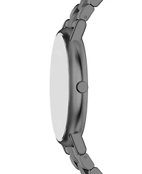 Skagen Men's Signatur Quartz Three-Hand Gunmetal Stainless Steel Watch 40mm