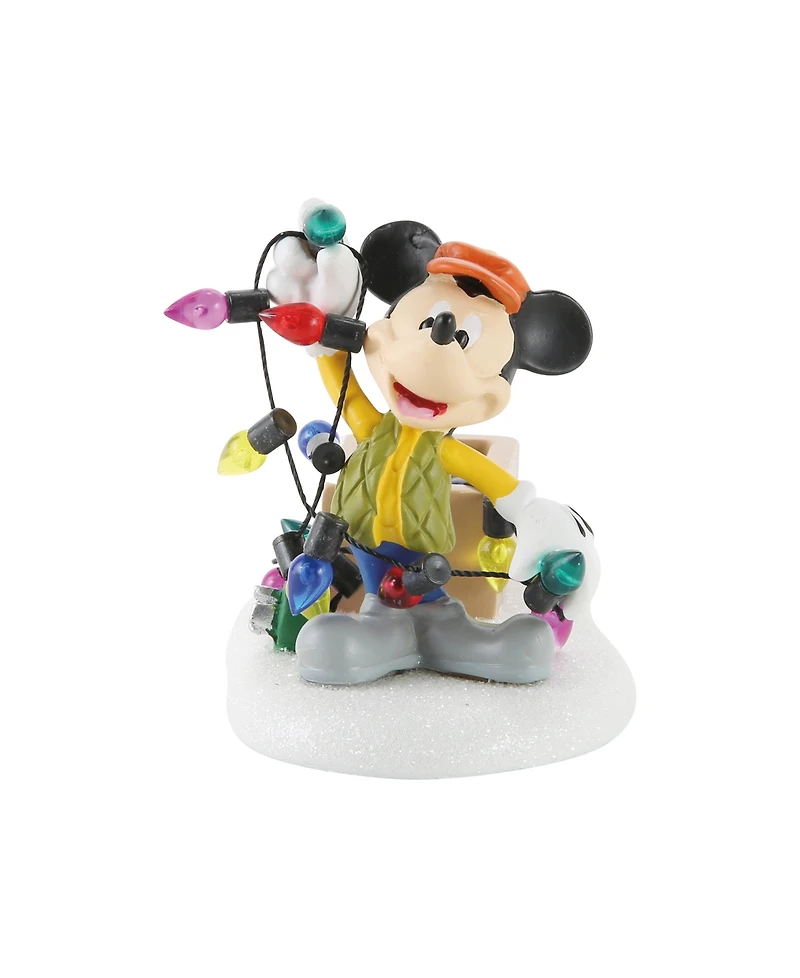 Department 56 Mickey Lights Up Christmas