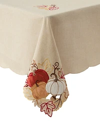 Elrene Pumpkin Picking Rectangular Tablecloth, 60" x 120"