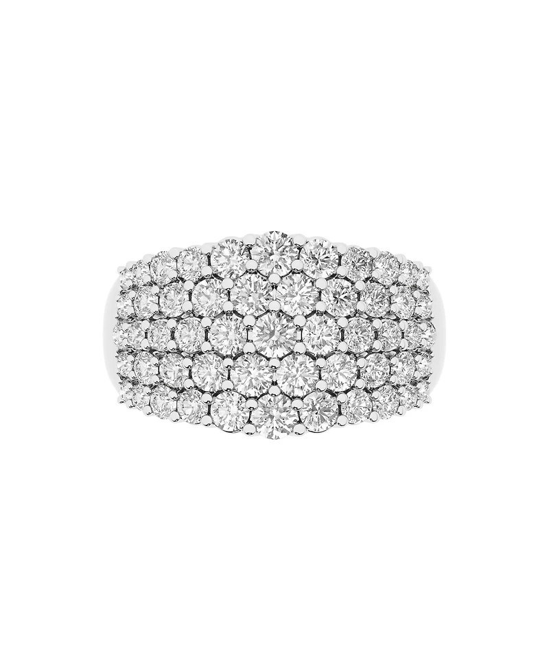Forever Grown Diamonds Lab-Grown Diamond Ring (2 ct. t.w.) Sterling Silver