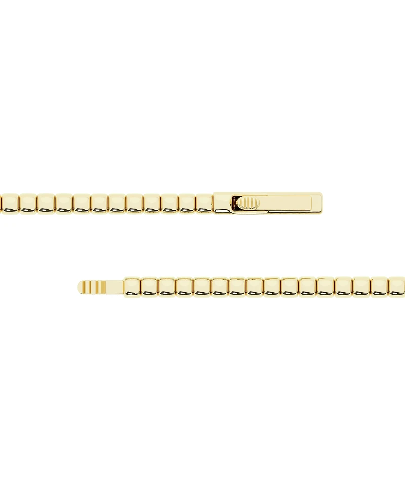 Forever Grown Diamonds Lab-Grown Diamond Bangle (2 ct. t.w.) in 14k Gold-Plating Over Sterling Silver