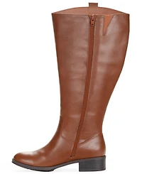 Style & Co Women's Valoraa Round Toe Wide-Calf Riding Boots, Macy's Exclusive