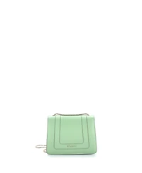 Pre-Owned Bvlgari Small Serpenti Forever Square Shoulder Bag Leather