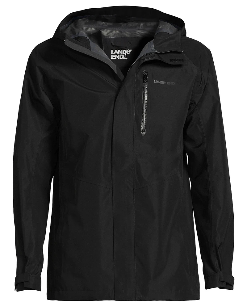 Lands' End Big & Tall Squall Waterproof Packable Rain Jacket
