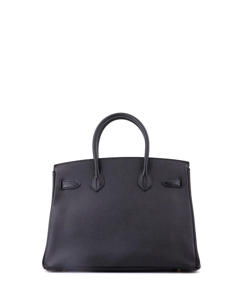 Pre-Owned HERMES Birkin Handbag Epsom with Gold Hardware