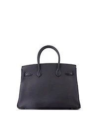 Pre-Owned HERMES Birkin Handbag Epsom with Gold Hardware