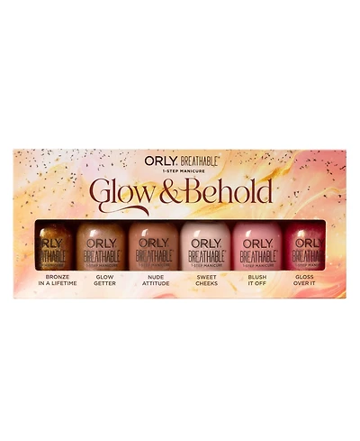 Orly 6-Piece Breathable Glow and Behold Collection Set
