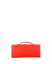 Pre-Owned Bottega Veneta Long Andiamo Top Handle Clutch Intrecciato Nappa