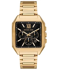 Michael Michael Kors Men's Hayes Chronograph Gold-Tone Stainless Steel Watch 40mm