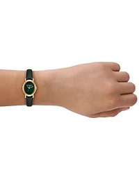 Michael Michael Kors Women's Maude Three-Hand Leather Watch 21mm