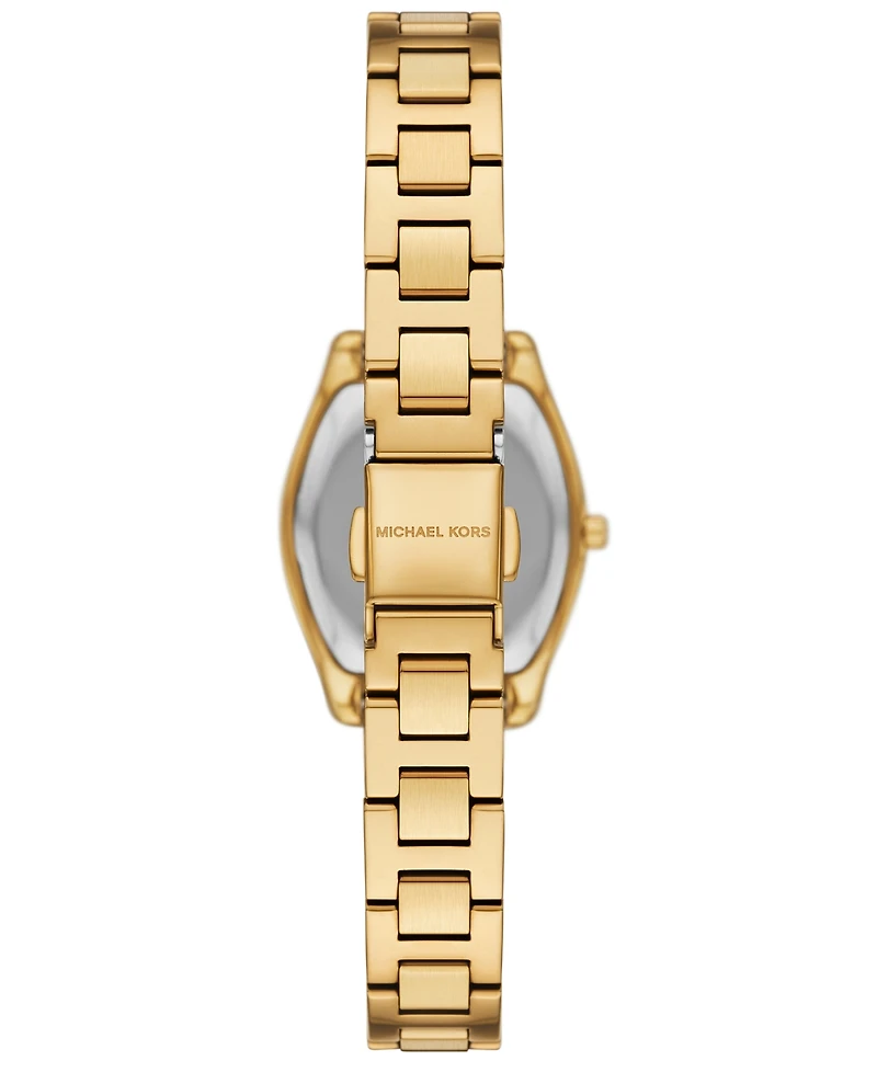 Michael Michael Kors Women's Chelsea Three-Hand Gold-Tone Stainless Steel Watch 25mm