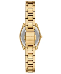 Michael Michael Kors Women's Chelsea Three-Hand Gold-Tone Stainless Steel Watch 25mm