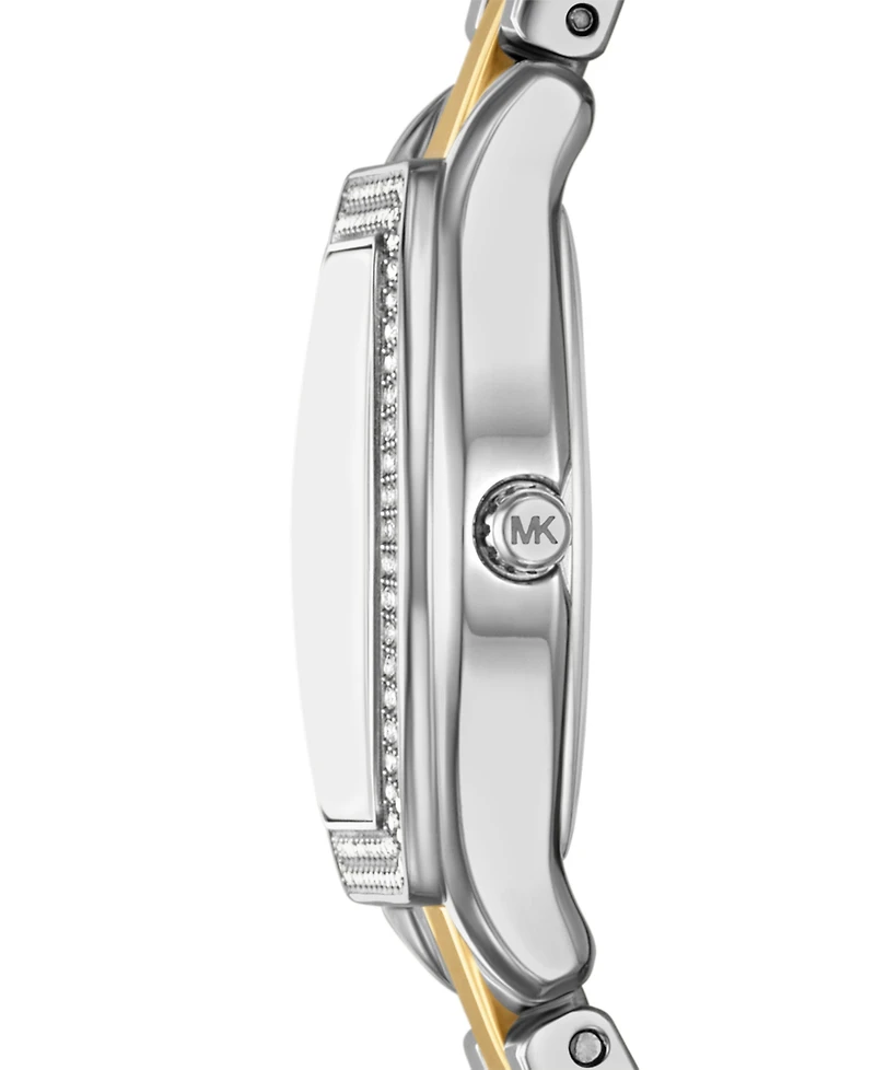 Michael Michael Kors Women's Chelsea Three-Hand Two-Tone Stainless Steel Watch 25mm