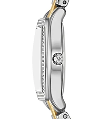 Michael Michael Kors Women's Chelsea Three-Hand Two-Tone Stainless Steel Watch 25mm