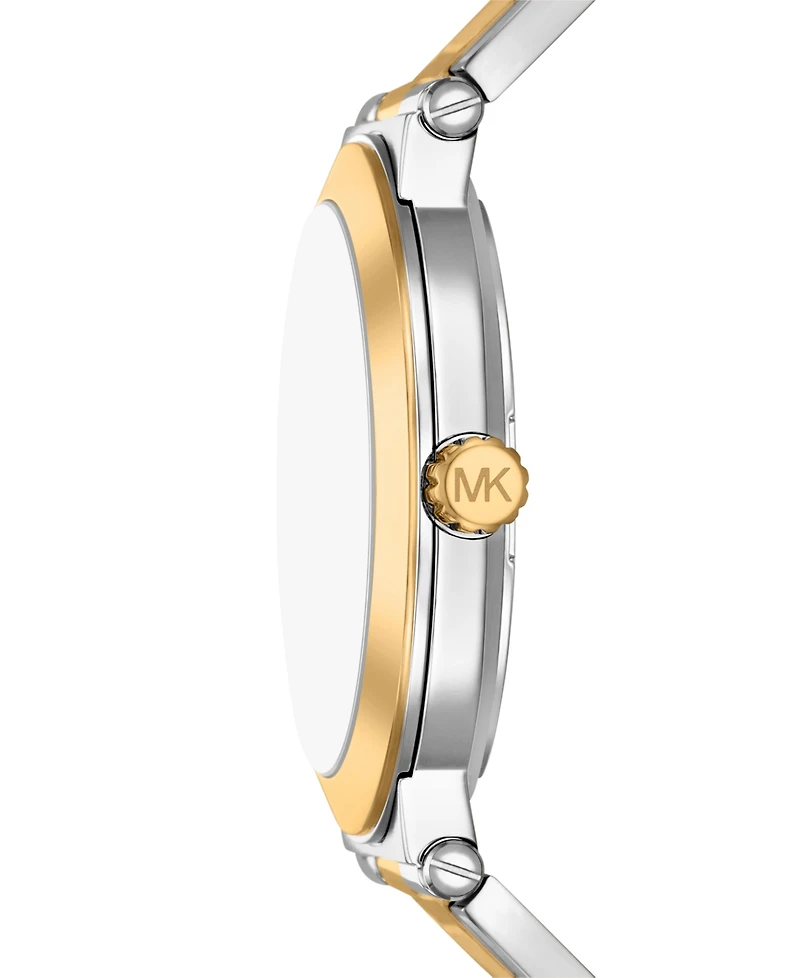 Michael Michael Kors Men's Billie Three-Hand Two-Tone Stainless Steel Watch 44mm