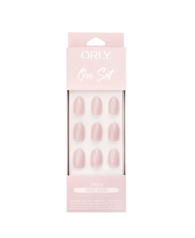 Orly Lovella On Set Short Round Press-On Nail Set