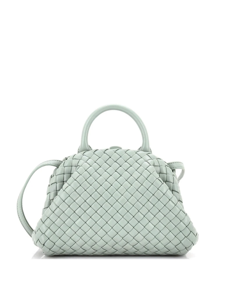 Pre-Owned Bottega Veneta Mini Padded Handle Tote Intrecciato Nappa