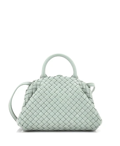 Pre-Owned Bottega Veneta Mini Padded Handle Tote Intrecciato Nappa