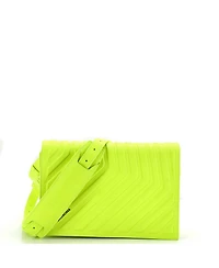 Pre-Owned Balenciaga Car Hybrid Wallet with Strap Embossed Leather