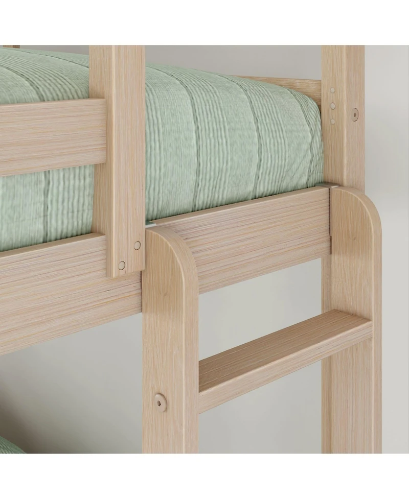 Grain & Grove Bear Plywood Bunk Bed