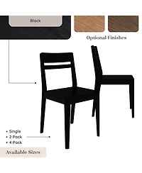 Grain & Grove Crew Dining Chair, 2 Pack