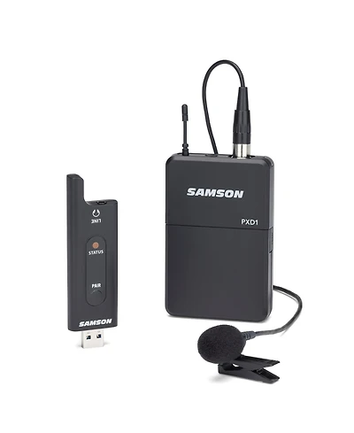 Samson XPD2 Lavalier Usb Digital Wireless Microphone System