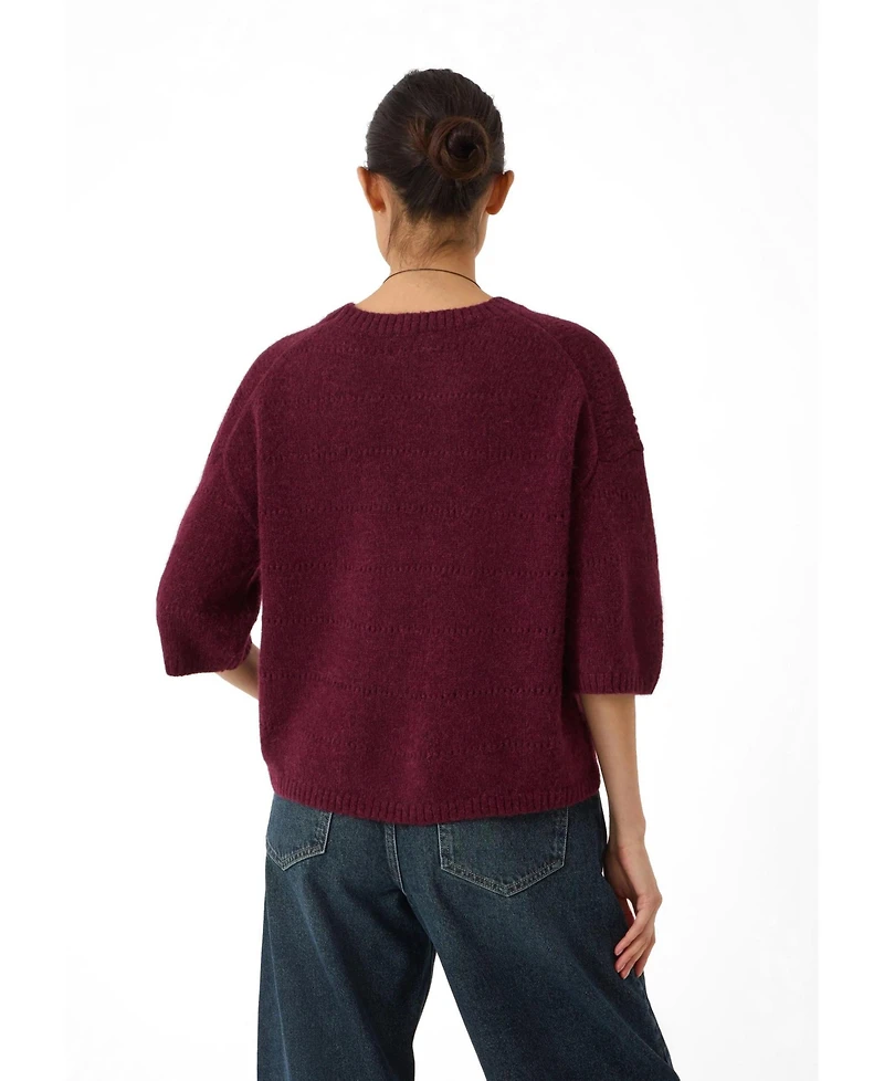 Hush Women's Arlette Gathered Sleeve Sweaters
